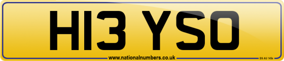 H13 YSO