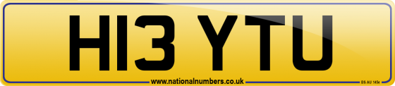 H13 YTU