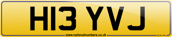 H13 YVJ