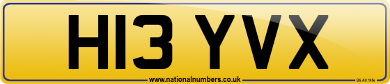 H13 YVX