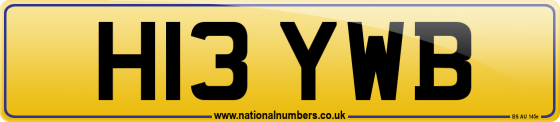 H13 YWB
