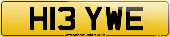 H13 YWE
