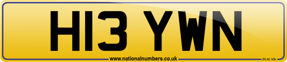 H13 YWN