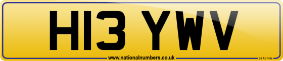 H13 YWV