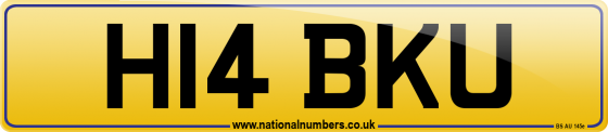 H14 BKU
