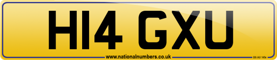 H14 GXU
