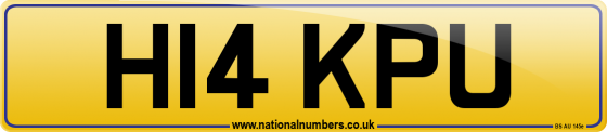H14 KPU