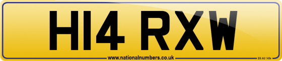 H14 RXW