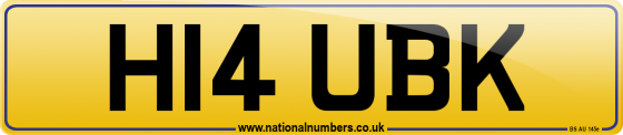 H14 UBK