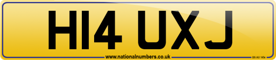 H14 UXJ
