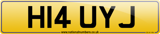 H14 UYJ