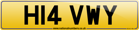 H14 VWY