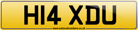 H14 XDU