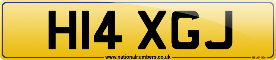 H14 XGJ