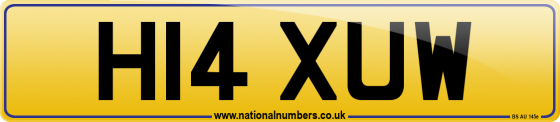 H14 XUW