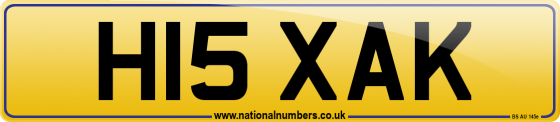 H15 XAK