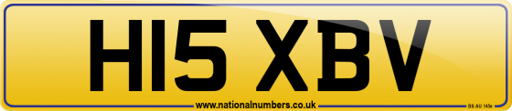 H15 XBV