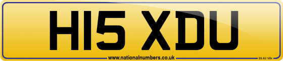 H15 XDU