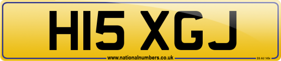 H15 XGJ