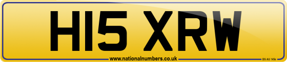 H15 XRW