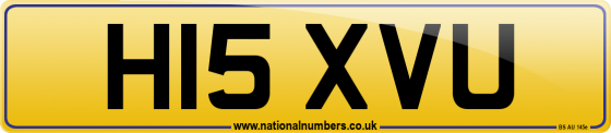 H15 XVU