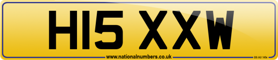 H15 XXW