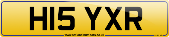H15 YXR