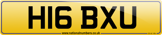 H16 BXU