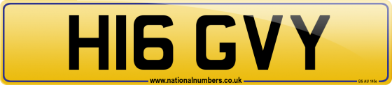 H16 GVY
