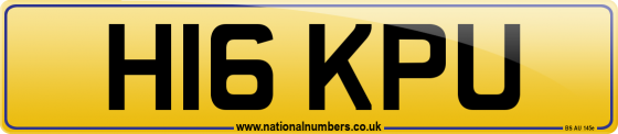 H16 KPU