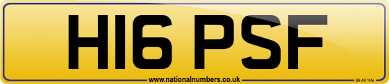 H16 PSF