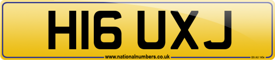 H16 UXJ