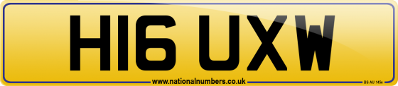 H16 UXW