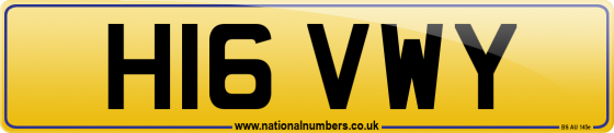 H16 VWY