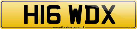 H16 WDX