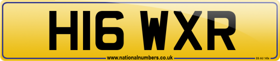 H16 WXR