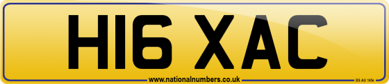 H16 XAC