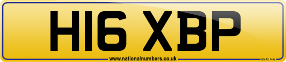 H16 XBP