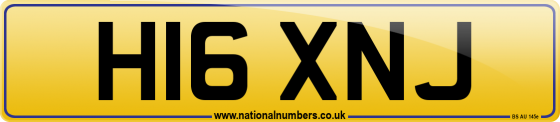 H16 XNJ