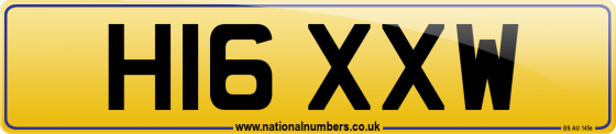 H16 XXW
