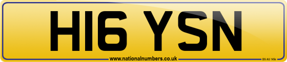 H16 YSN