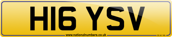 H16 YSV