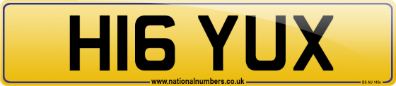 H16 YUX