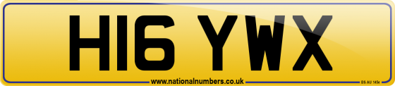 H16 YWX