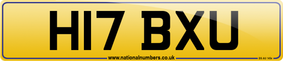 H17 BXU