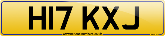 H17 KXJ
