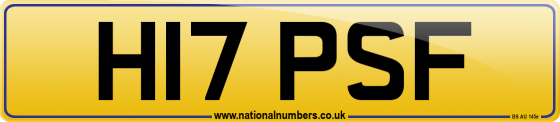 H17 PSF