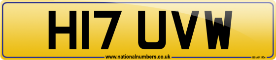 H17 UVW