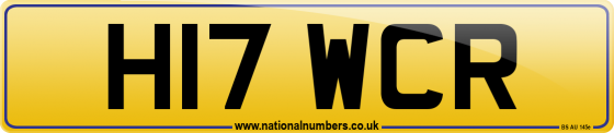 H17 WCR