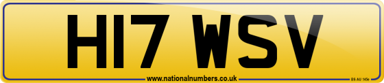 H17 WSV